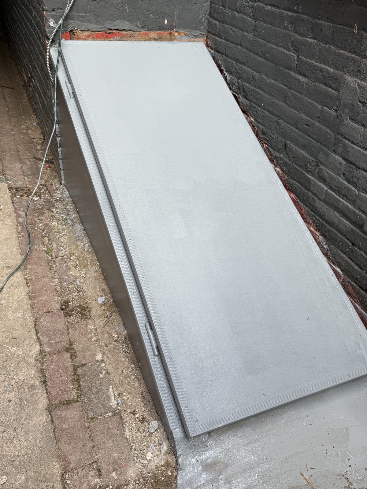 Exterior concrete and masonry work
